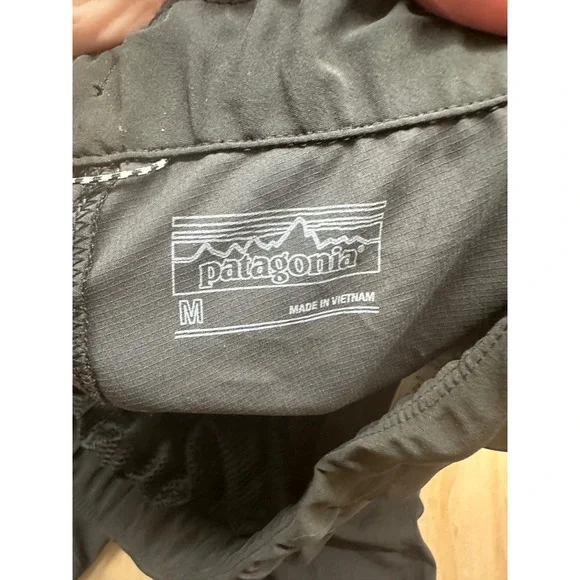 Patagonia Terrebonne Joggers Mens Medium Black Lightweight Hiking Pants 24540 - Picture 3 of 8